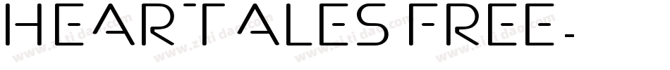 Heartales Free字体转换
